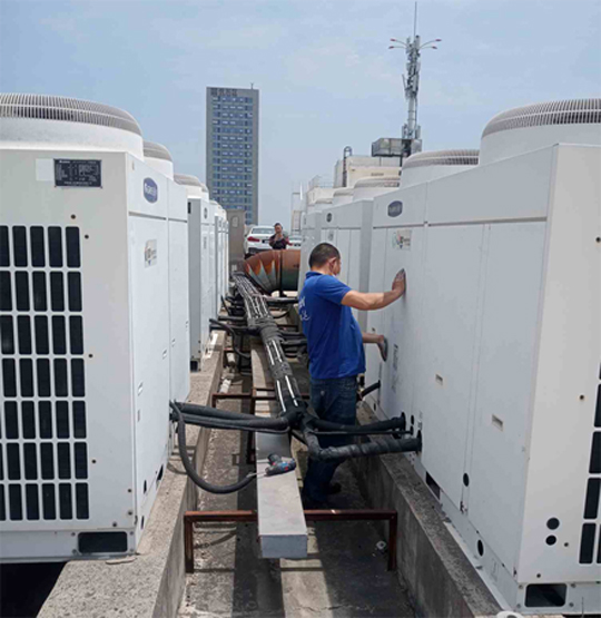 商丘市中央空调制热和不制冷系统维修方法